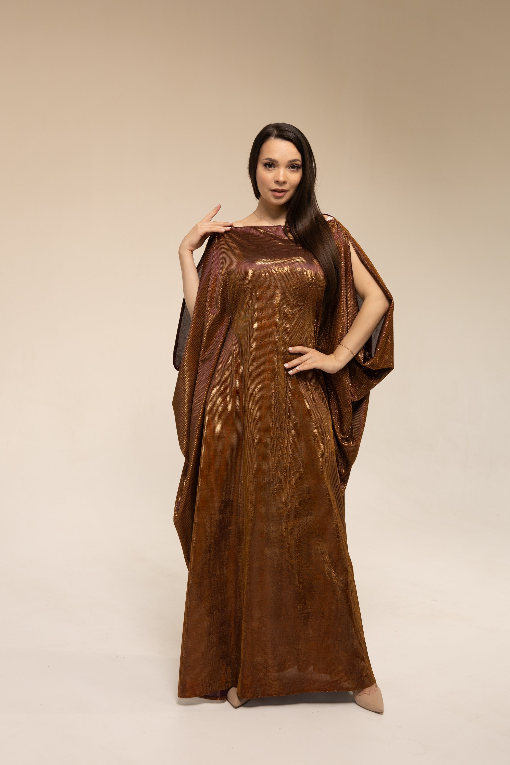 6+ Tan Long Dress