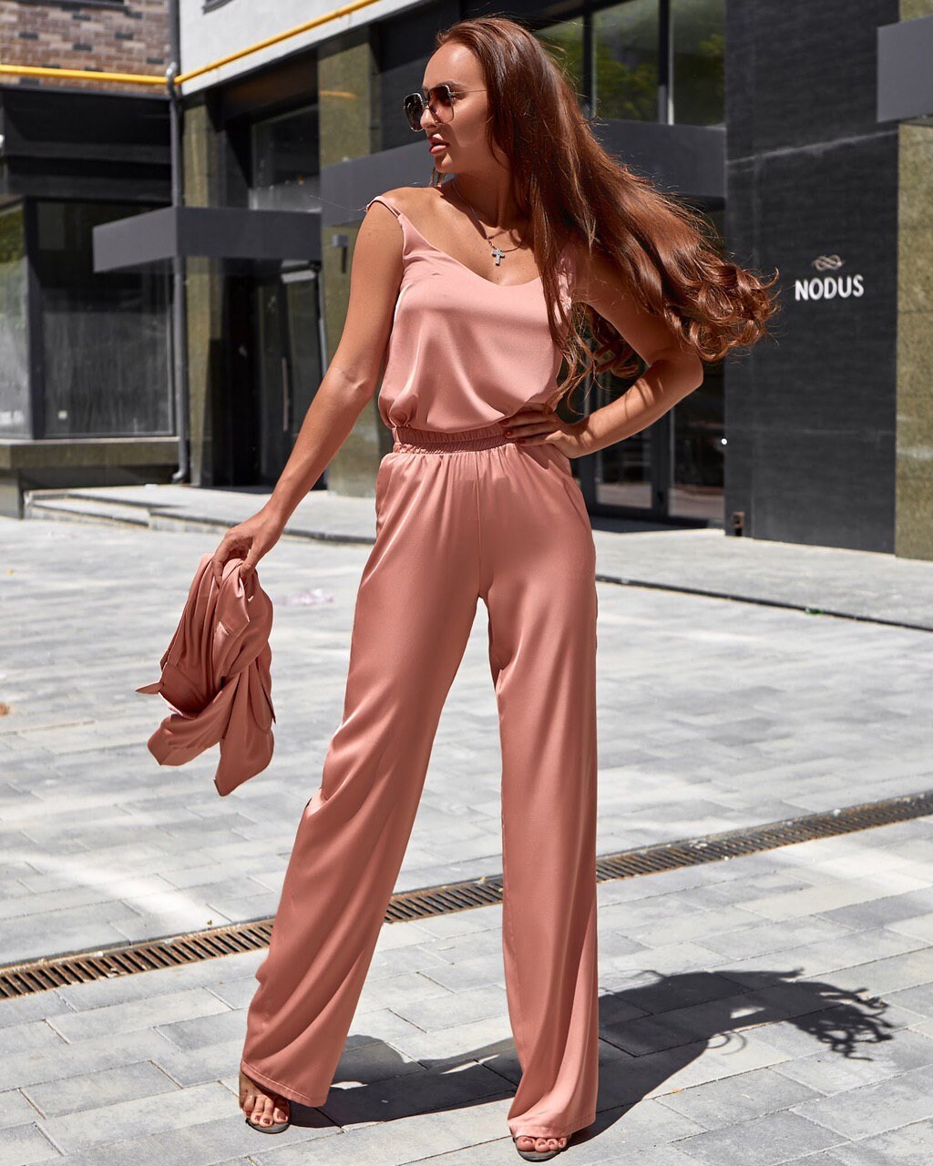 Silk Rose Gold Pant Suit for Women Satin Three Piece Summer - Etsy Singapore