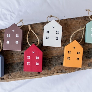 Haus Weihnachtsschmuck 6er Set