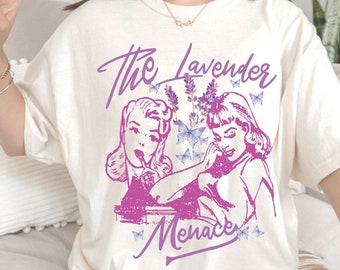 Lavender lesbian shirt- Lesbian tshirt- Feminist mouvement-Gay revolution- Lgbt pride- Subtle Lesbian gift- Lesbian pride tee- Lesbian quote