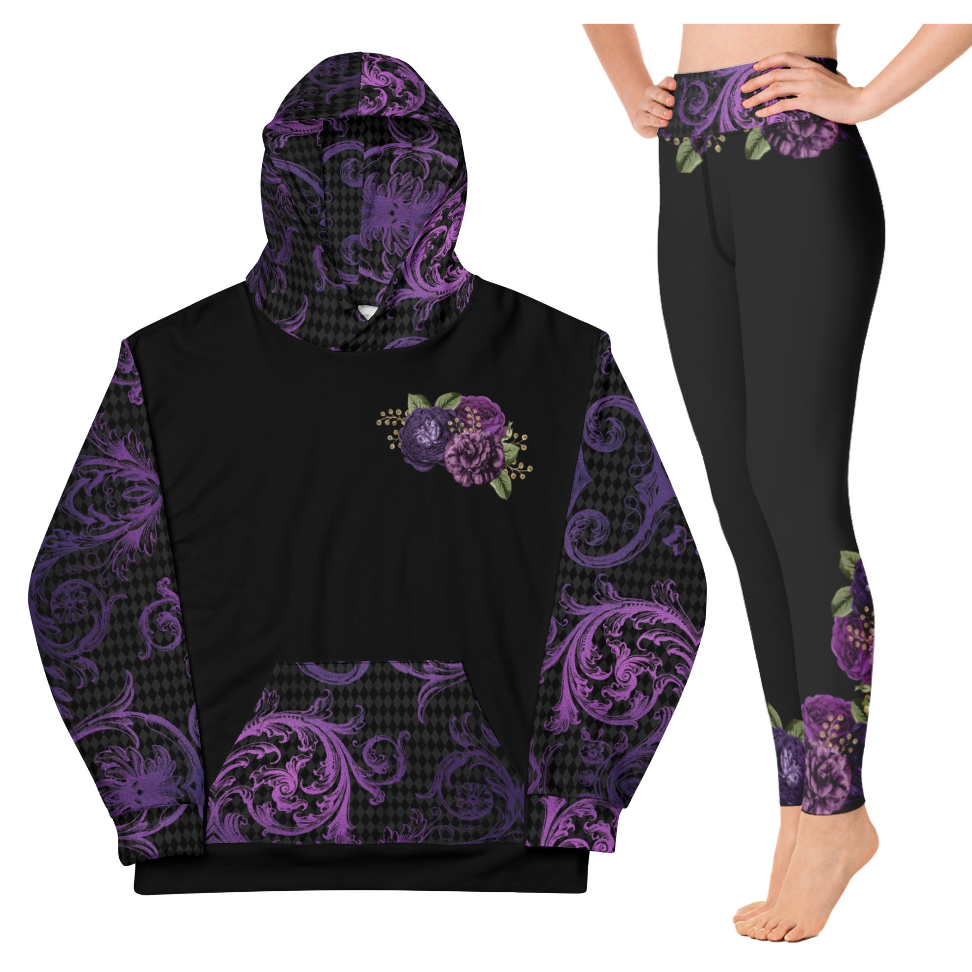 Hoodie and Leggings - Etsy