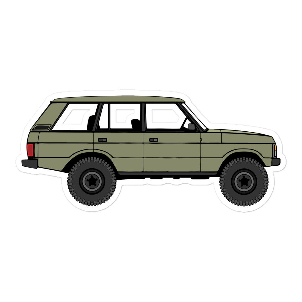 Range Rover Classic Bubblefreie Sticker Etsy