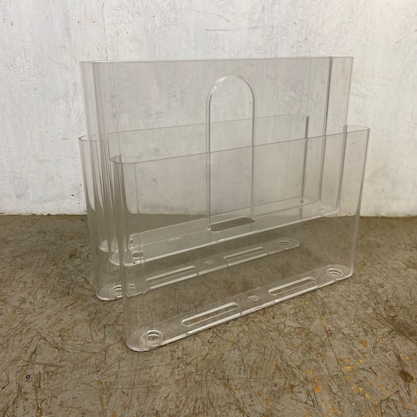Porte-revues design de Kartell en verre acrylique