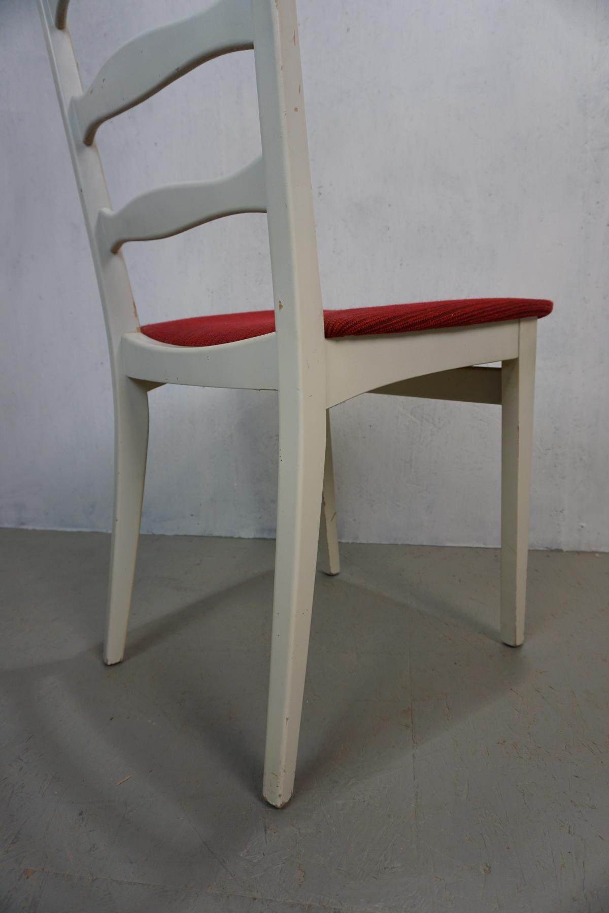 Set de 4 sillas de comedor en Shabby Chick Look | Etsy