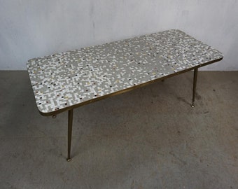 Beautiful table with mosaic top from the 50s