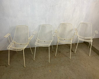 Four iconic garden chairs from the 50s