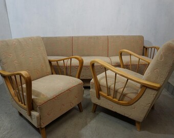 Exclusive vintage seating group from the 50s