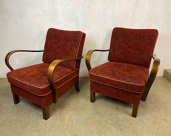 Zwei tolle 50er Jahre Sessel mit Armlehnen