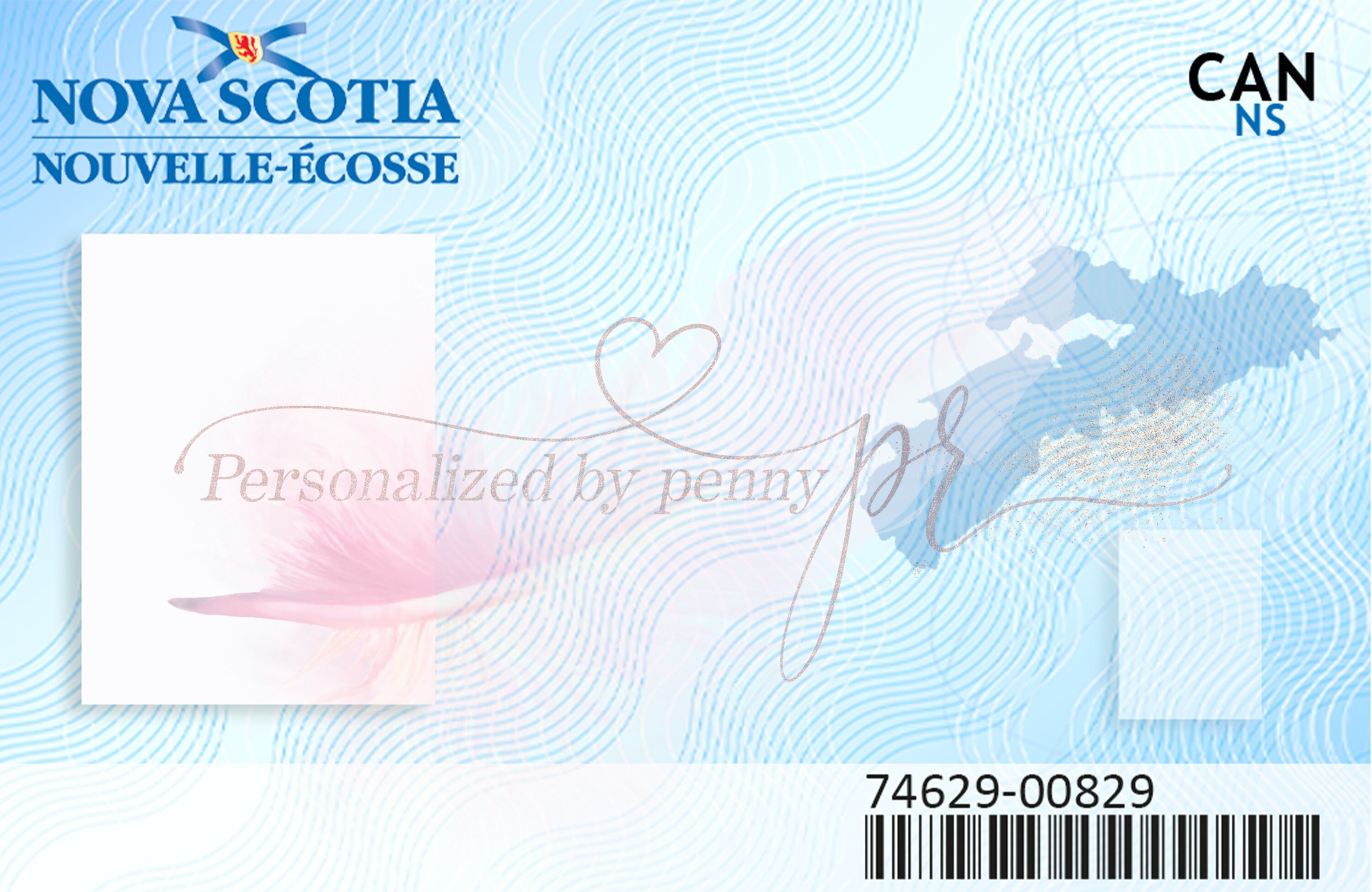 Nova Scotia Pet ID Digital File Sublimation Editable Etsy Canada