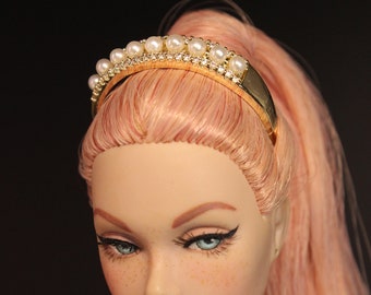 Integrity Toys Handmade Crown- Pearl Headband 2 by Little Janchor