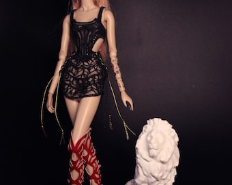 Lion Statue for photoshoot 1/6 by Little Janchor