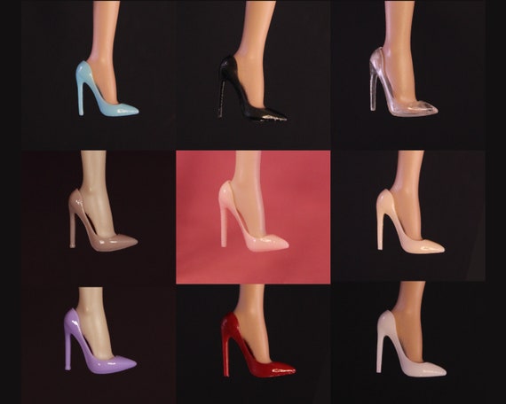 Integrity Toys NU.FACE/FR Classic Pointed Toe Pumps- Colorful by Little Janchor