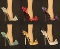 Integrity Toys NUFACE/FR Crystal Heels (7 colors) by Little Janchor