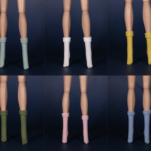 1/6 Doll Socks by Little Janchor