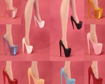 Integrity Toys Handmade Ultra High Heels Pumps- "Lily" by Little Janchor
