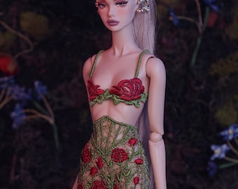 Integrity Toys/ Janchor dolls/ 1/6 dolls OUTFIT- The Rose Little Janchor