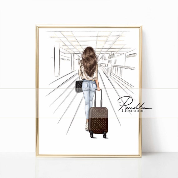 Designer hotsell friends suitcase