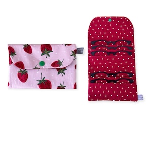 Eyeglass Topper Wallet, Topper Wallet, Topper Storage, Topper Travel Wallet, Eyeglass Toppers, Holds 6 Toppers, Your CHOICE of Wallet Size