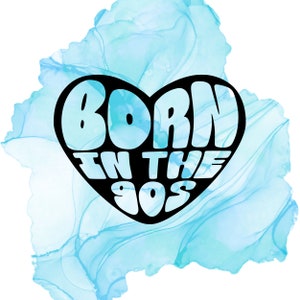 Born in the 90's Decal Sticker | 90's Sticker | 90's Decal
