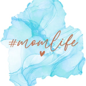 Mom Life Decal Sticker | #MomLife Sticker | Mom Sticker