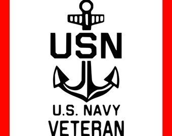Navy veteran svg | Etsy