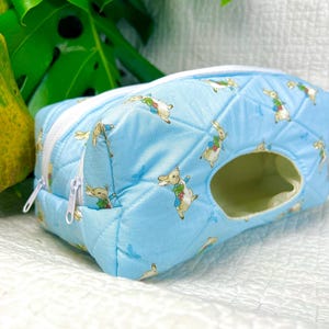 Double Zipper Wipe Pouch: Handmade Diaper Bag Organizer with Handle