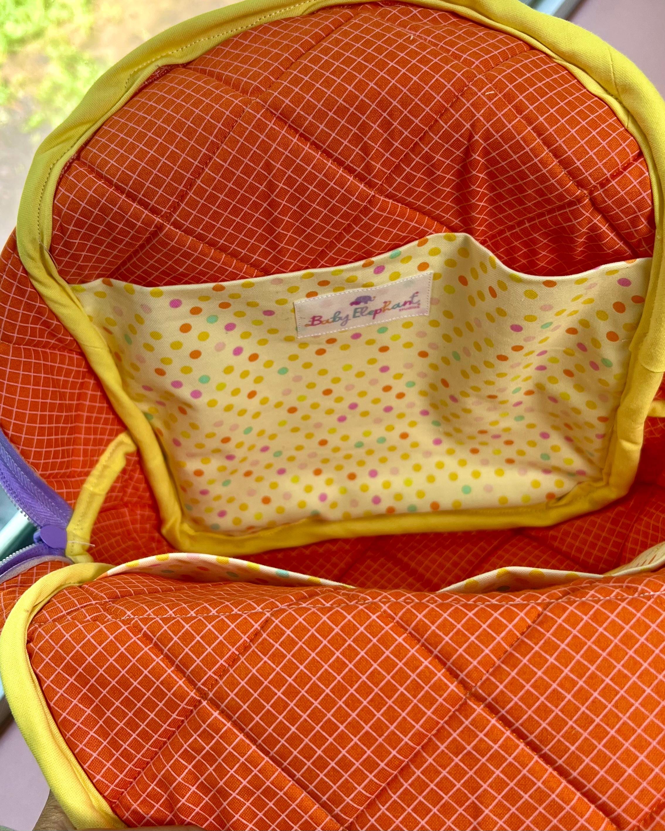 Quilted Mini Backpack: Alexander Henry Fabric, Toddler 