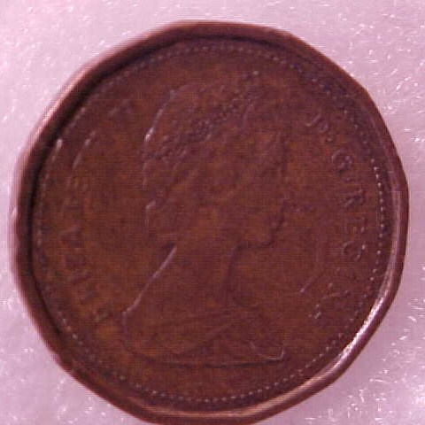 Ja Vintage Collectable QUEEN ELIZABETH Ll D.G. REGINA 1987 Penny