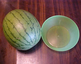 MINIATURE PUREHEART Icebox Seeded Red WATERMELON.  Very Sweet and Small Enough To Fit In Your Fridge Whole...