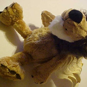 Adorable Cute Soft Cuddle Plush CHILDS Stuffed 9&quot; Iength Tall  LOIN  Animal. Also Receive + FREE! Plush Soft Teddy Bear. See All Pictures.