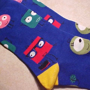 CCC Unisex All Ages Fun Funky Novelty &quot;ALIENS&quot; Theme Socks. Medium/Large Have Your Own Style Of Dress. Social Sock Accessories For All