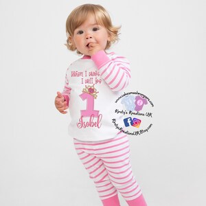 I am 1 pyjamas girl top