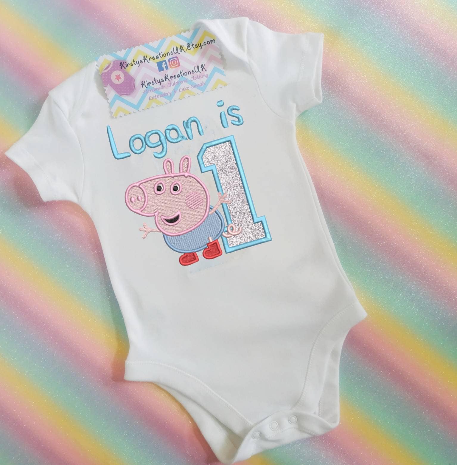Pig Baby Boy 1st Birthday Cake Smash Outfit Party Photo Etsy UK