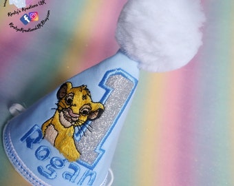 Buy Simba Lion King 1st Birthday Party Hat: Cake Smash Photo Prop