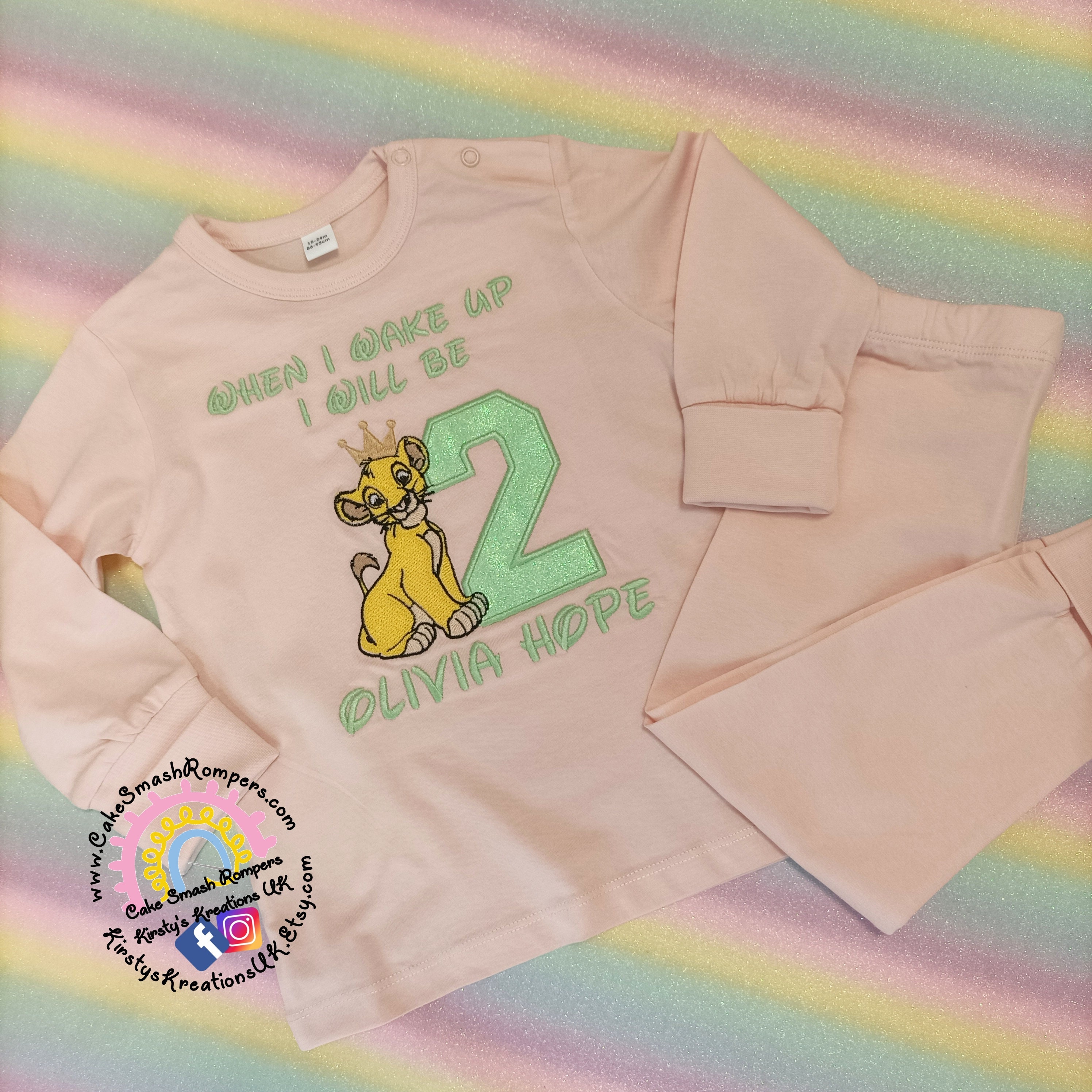 Lion King Pyjamas Etsy Canada