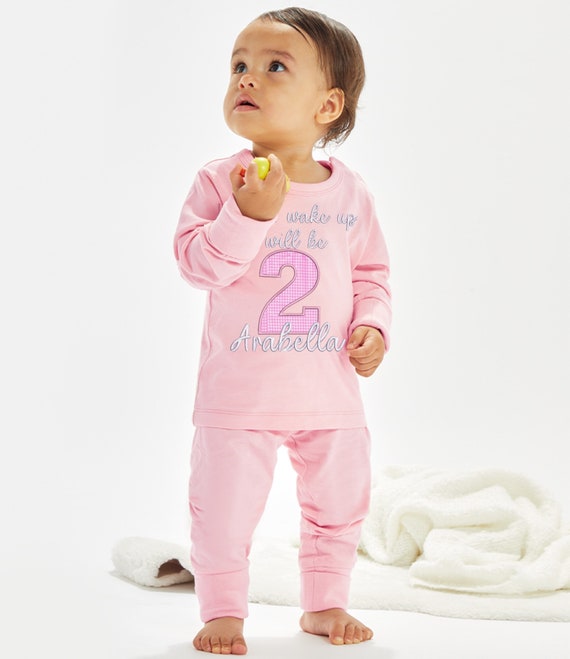 First birthday pajamas girl sales