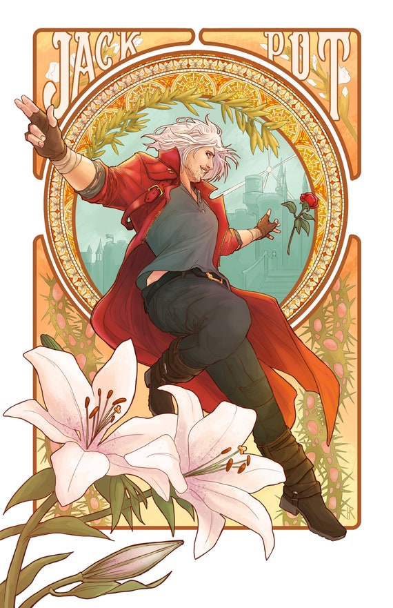 Dante Devil May Cry 5, an art print by Sabs - INPRNT