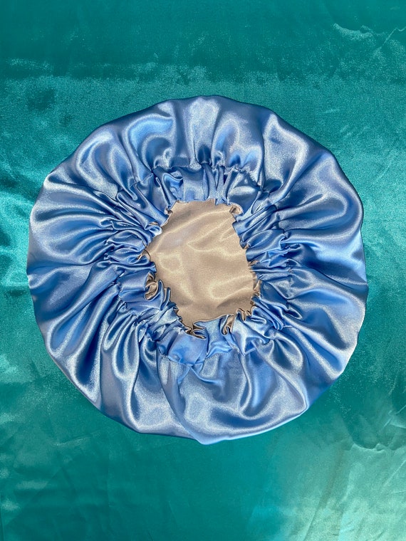 Satin Reversible Hair Bonnet/ Sleep Cap