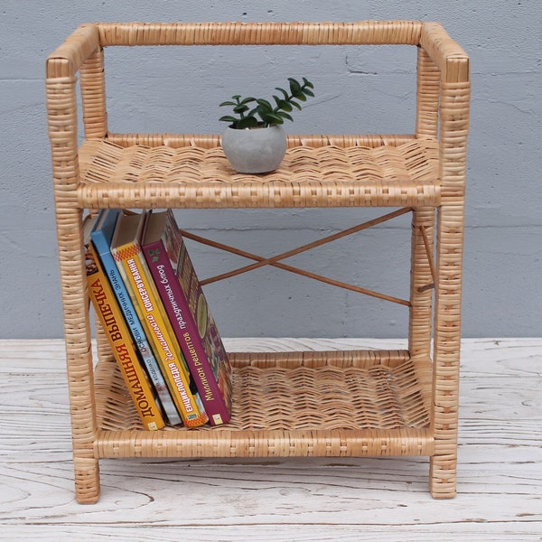 Wicker Shelf Etsy