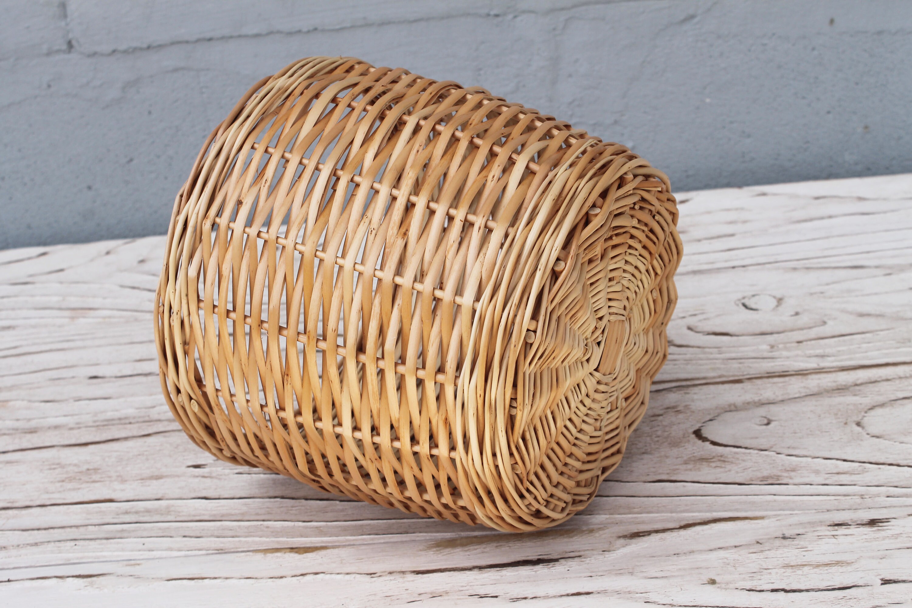 Wicker plant holder Willow planter Wicker plant stand Etsy