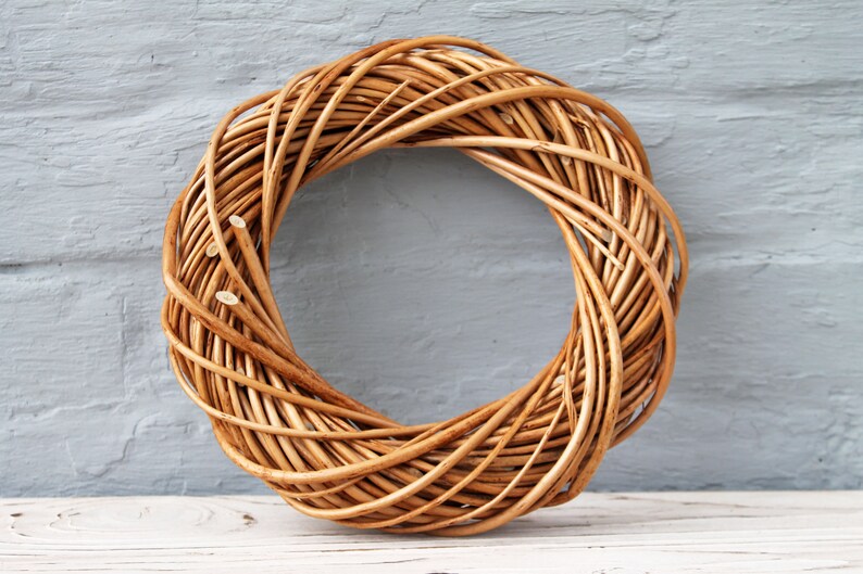 Willow wreath undecorated Etsy