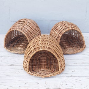Wicker guinea pig hideout Willow house for small pets