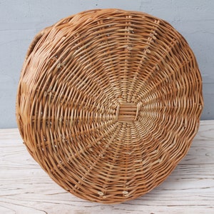 Wicker cat bed Woven cat cave Willow pet house image 9