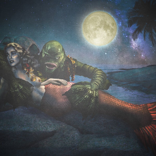 Tropical Gothic: The Creature From The Black Lagoon & Mermaid