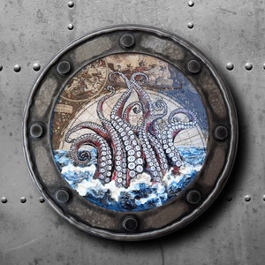 Tentactular Kraken Tentacles Port Hole