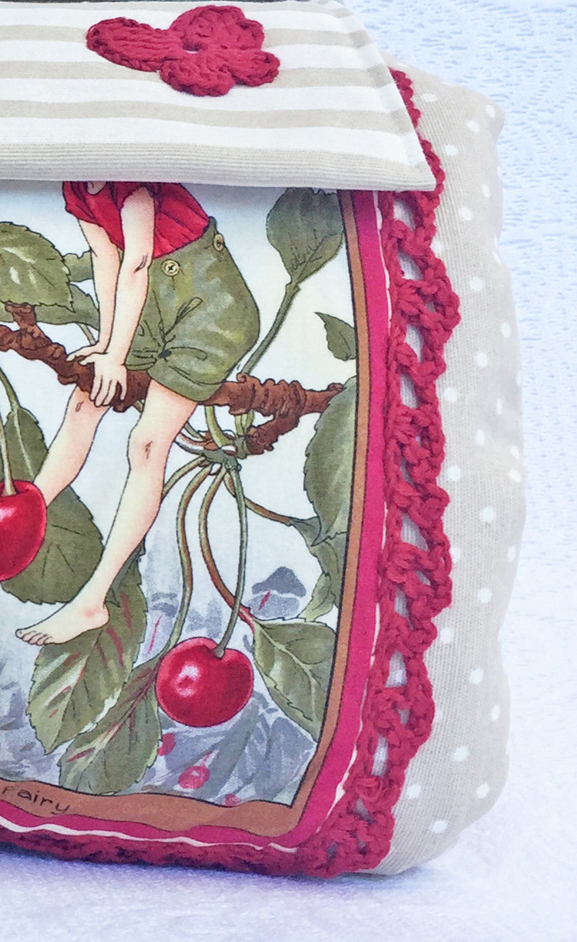 Cute Baby Girl Play Mat, Rolls up Quilted Playmat, Baby Travel Mat