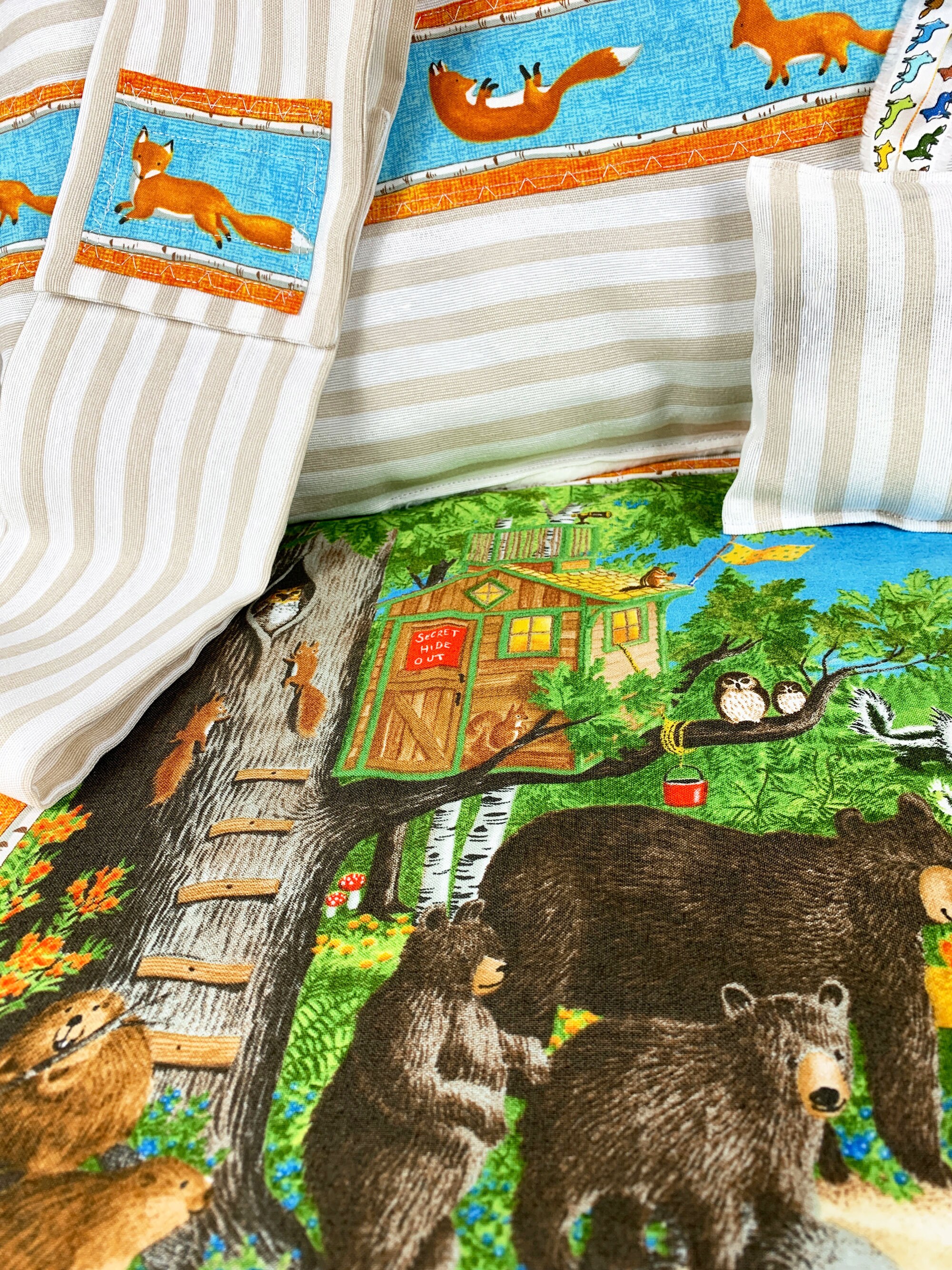 Outdoor Baby Blanket Woodland Nursery Baby Blanket and Etsy UK