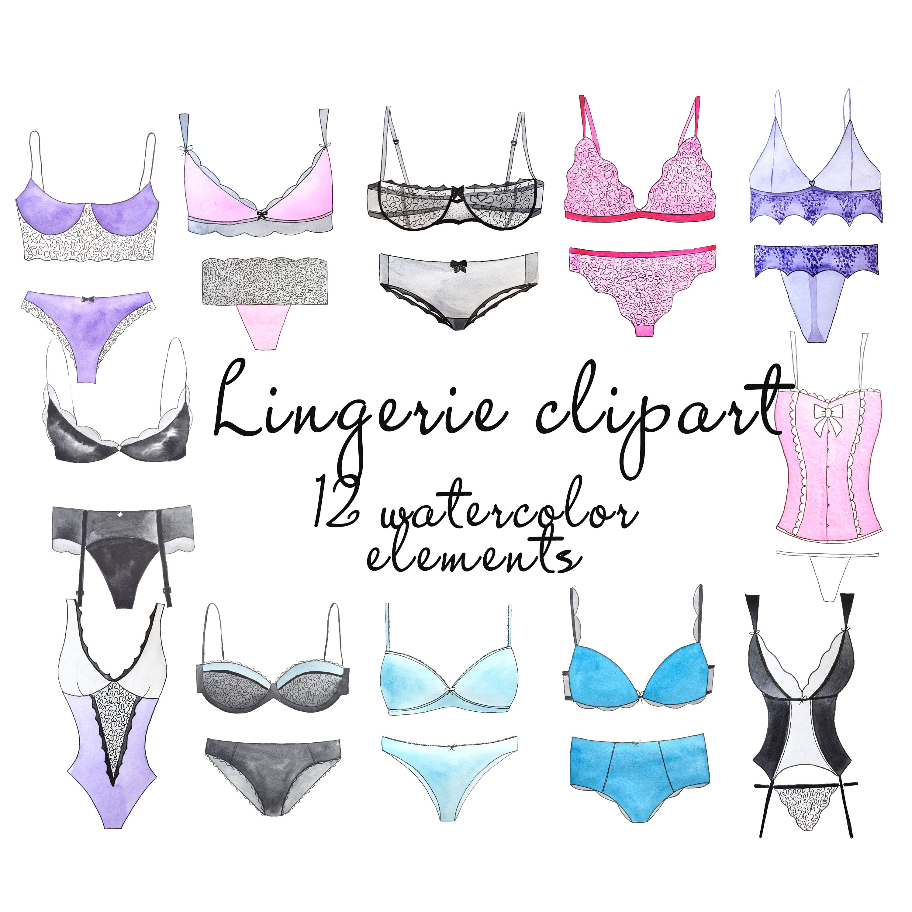Bra And Panties Clip Art Pictures