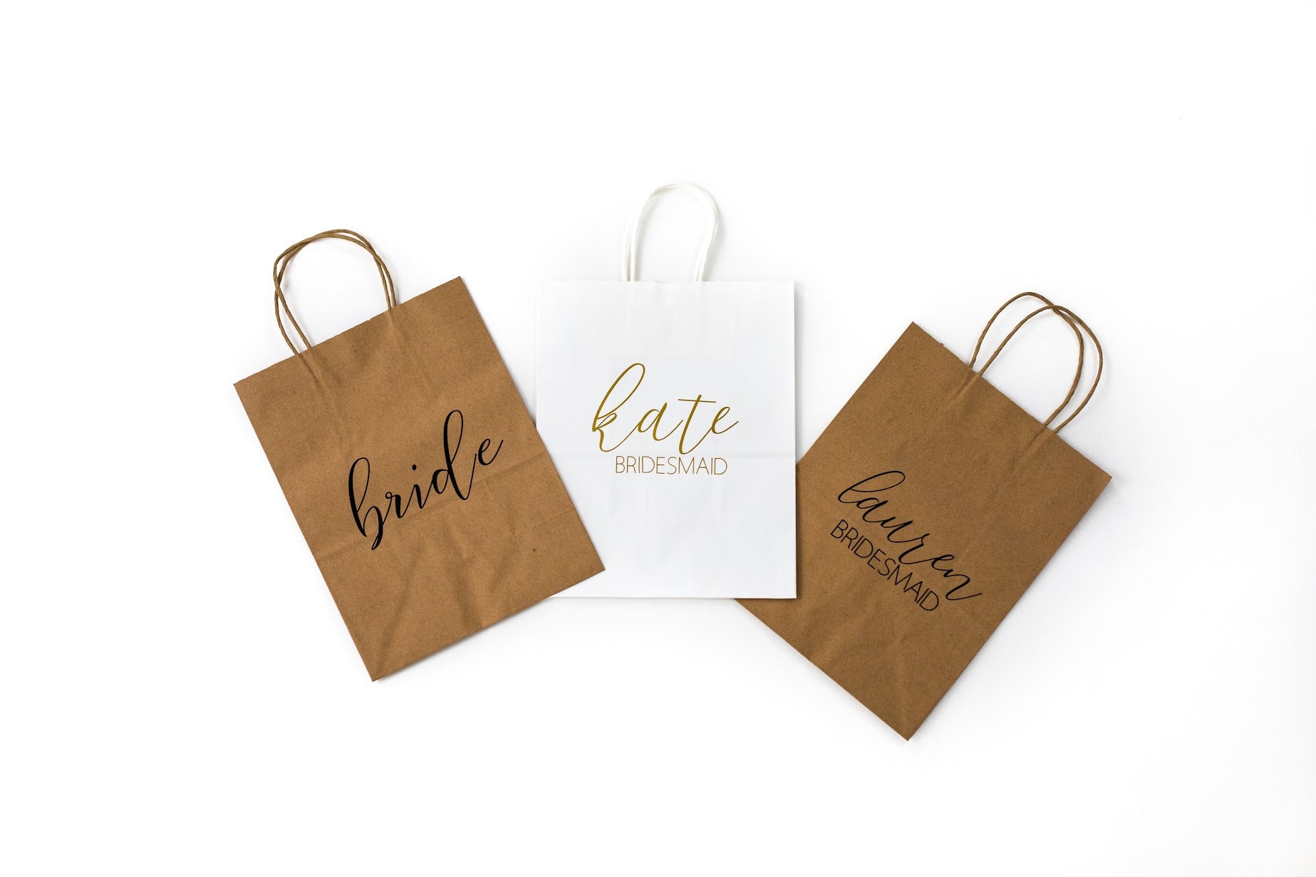 Bridesmaid Gift Bag Custom Gift Bags Bachelorette Party Etsy