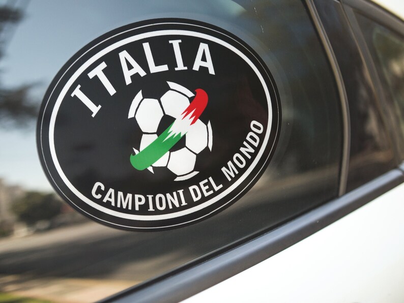 thumbnail interactive-video image 1 of Inter Milan 3-Inch Premium Decal – Bumper Sticker – Football Soccer – Made In USA 1 of 6